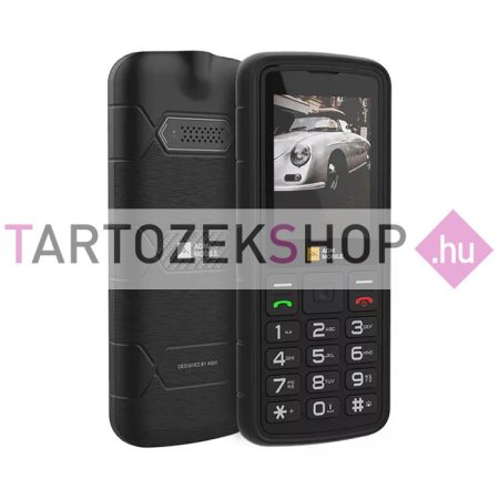 AGM M9 4G ütés- és vízálló IP68 mobiltelefon, kártyafüggetlen, Dual Sim, fekete
