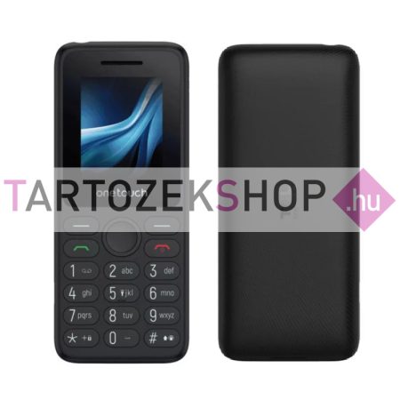 TCL onetouch 5041 4G nyomógombos mobiltelefon kamerával, kártyafüggetlen, dual SIM, fekete