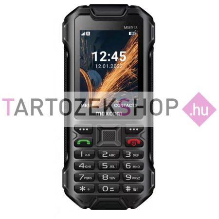Maxcom MM918L 4G Dual-SIM mobiltelefon, kártyafüggetlen-, ütés-, por-, víz (IP68) fekete Maxcom MM918L 4G Dual-SIM mobiltelefon, kártyafüggetlen-, ütés-, por-, víz (IP68) fekete